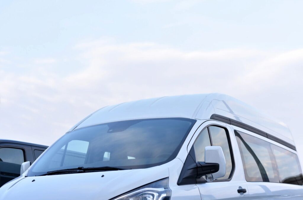 transporte de pasajeros en van